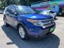 2015 BLUE FORD EXPLORER XLT (1FM5K7D86FG) with an 3.5L engine, Automatic transmission, located at 5103 Dorchester Rd., Charleston, SC, 29418-5607, (843) 767-1122, 36.245171, -115.228050 - Clean CarFax (no accidents reported!) Leather, CD/AUX/Sat/Bluetooth, Backup Camera, Dual Climate Control, Power Everything (window, locks, seats, mirrors), Power Liftgate, Heated Seats, Convenient Third Row, Rear Climate Control, All-weather Mats, Keyless Entry, Tow Package, Alloy Wheels. Local Trad - Photo#0